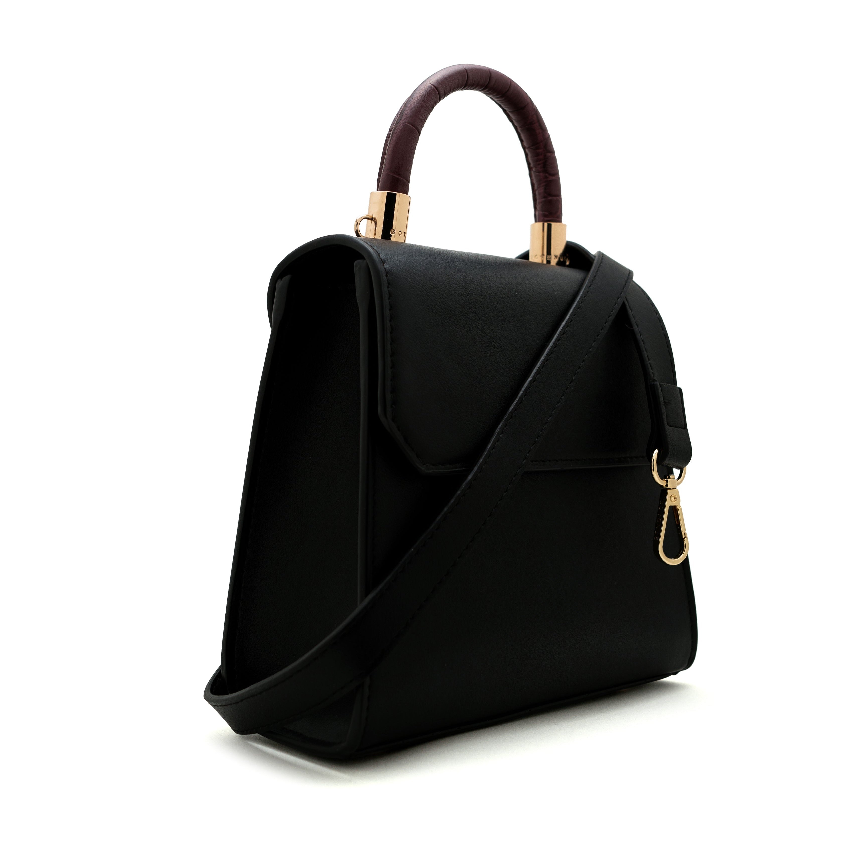 حقيبة ليلى ميني باللون الأسود