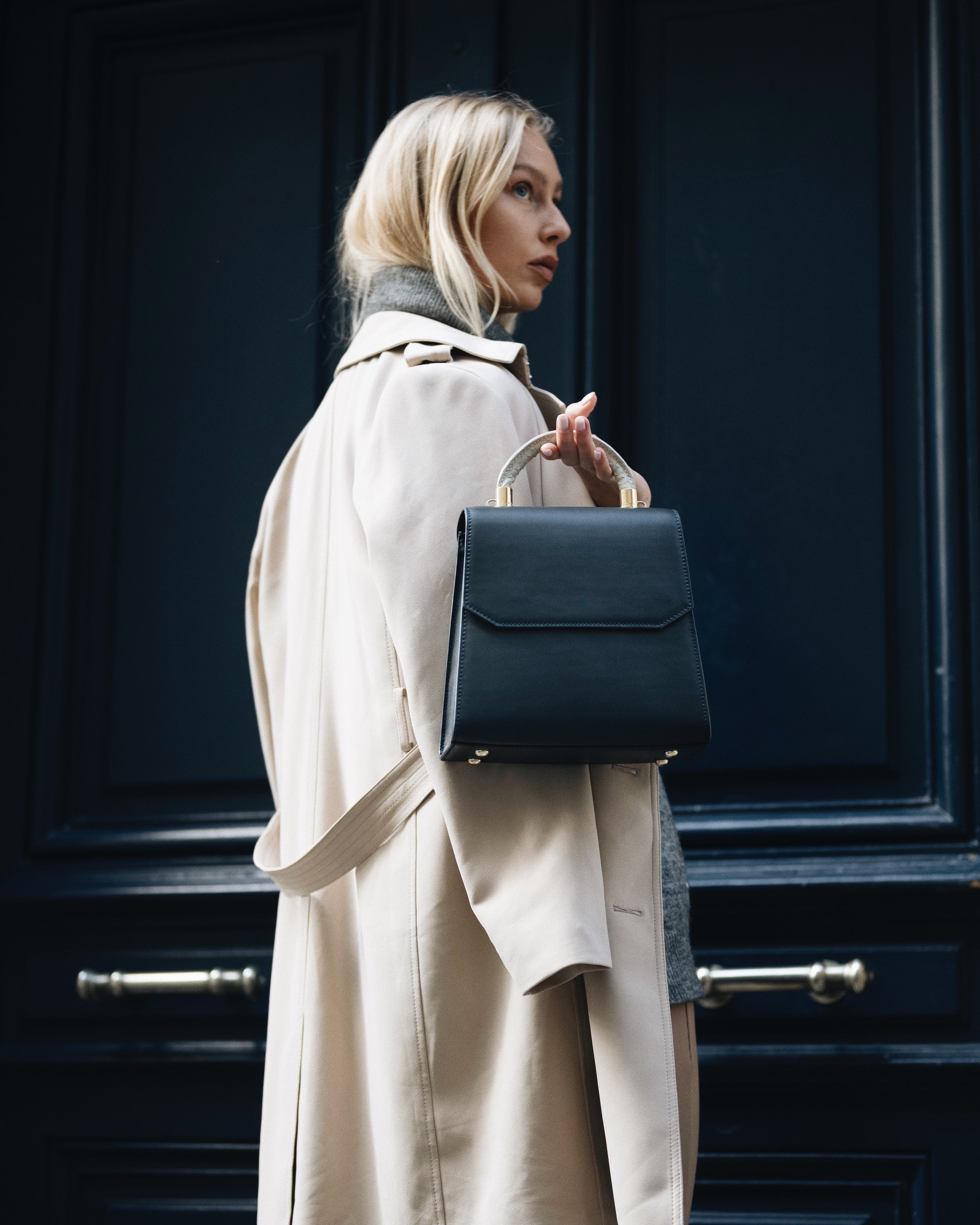 LAILA IN FRENCH NAVY BLUE