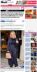 LAILA in Tawny Brown featured in the DailyMail!