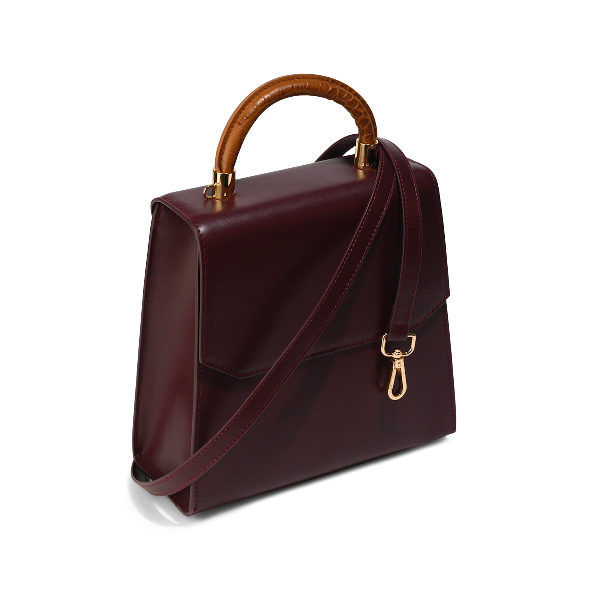 LAILA IN BORDEAUX RED