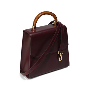 LAILA IN BORDEAUX RED