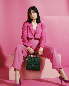 NOURA IN ROYAL GREEN