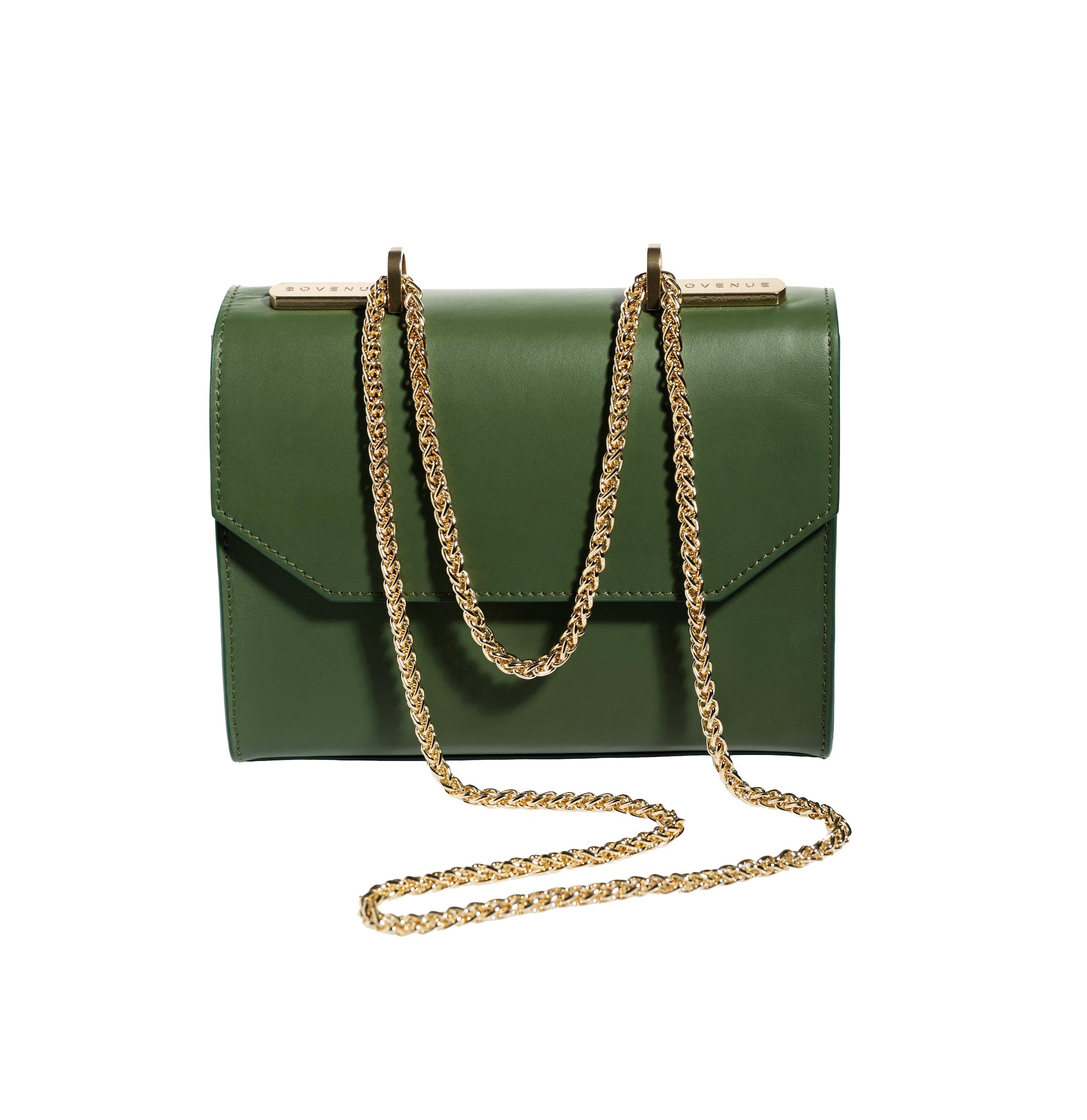 Nawal in Olive Green with Chain