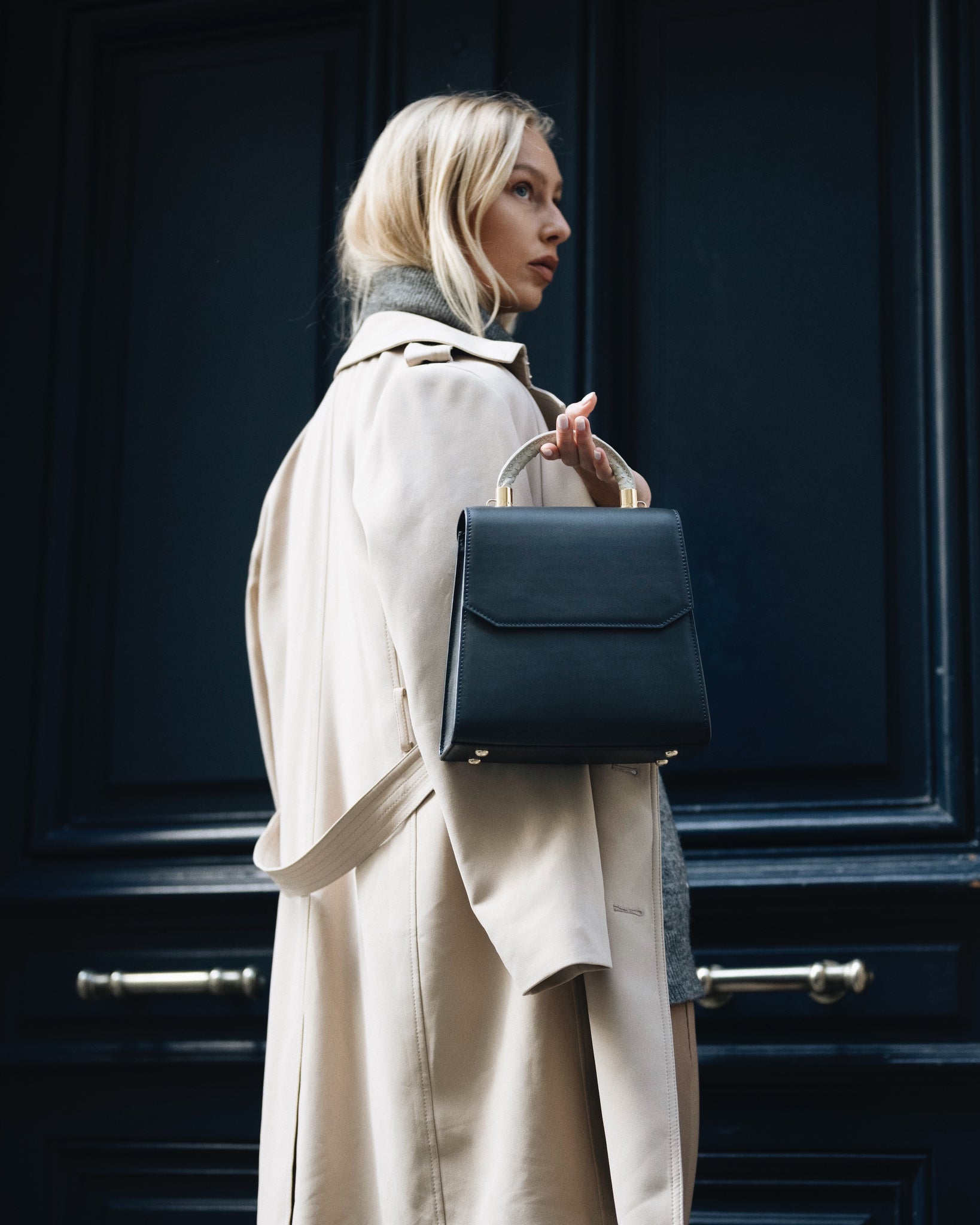 LAILA IN FRENCH NAVY BLUE