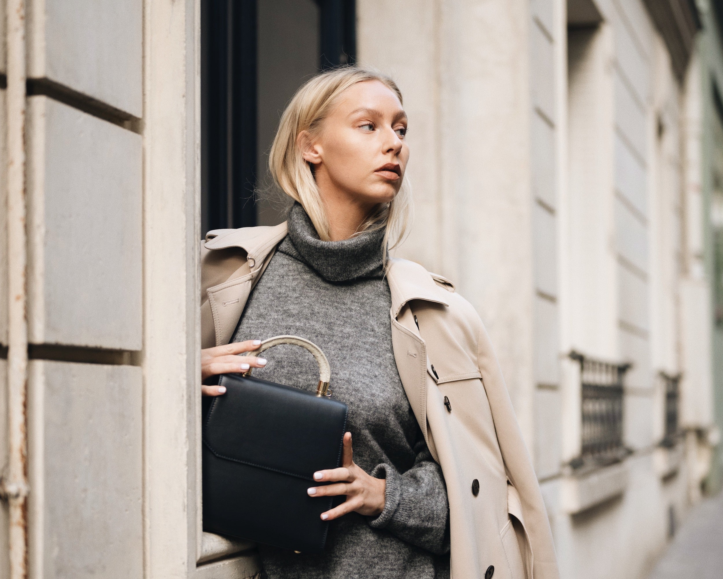 LAILA IN FRENCH NAVY BLUE